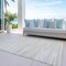 Homeroots 8' X 10' Ivory And Beige Abstract Washable Indoor Outdoor Area Rug 613106 - alternate 7