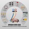 Vevor AC Manifold Gauge Set 4-Way Fit R134A R12 R410A Refrigeration Charging WZ--J401 - alternate 7