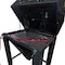 American Hawk Industrial 38inx 60in Abrasive Sandblasting Cabinet, With Dust Collector Black- Foot Pedal Blaster CL3624L-BLK - alternate 2
