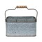 Homeroots 11" Gray Metal Box 487662 - alternate 4