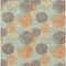 Homeroots 8' X 10' Beige Aqua And Orange Polka Dot Washable Indoor Outdoor Area Rug 614650 - alternate 7