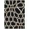 Homeroots 10' X 14' Black Ivory And Beige Abstract Washable Indoor Outdoor Area Rug 600521 - alternate 6