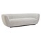 Homeroots 96" Gray Upholstered Sofa 632705 - alternate 5