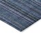 Homeroots 5' X 8' Blue Gray And Sky Blue Striped Washable Indoor Outdoor Area Rug 616365 - alternate 7