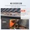 Vevor Gutter Guard 5 in Wide 208 ft Length Cover Mesh Leaf Debris Protection 5in-208 - alternate 6