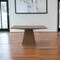 Homeroots 59" Walnut Square Solid Manufactured Wood Dining Table 487375 - alternate 3