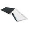 Homeroots 50" X 60" Black and White Woven Cotton Ombre Throw Blanket with Fringe 516579 - alternate 4