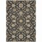 Homeroots 3' X 5' Black Brown And Ivory Moroccan Washable Indoor Outdoor Area Rug 605145 - alternate 5