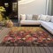 Homeroots 10' X 14' Gold Red And Brown Floral Washable Indoor Outdoor Area Rug 597062 - alternate 7