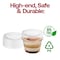 Smarty Had A Party 1 oz. Lid For Clear Plastic Portion / Souffle Cups, 250PK 401L-CASE - alternate 7