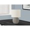 Homeroots 20" Gray Concrete Round Table Lamp With Ivory Drum Shade 545813 - alternate 8