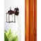 Homeroots Dark Brown Hanging Glass Lantern Wall Light 398557 - alternate 4