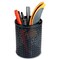 Artistic Urban Collection Punched Metal Pencil Cup, Black AOPART20005 - alternate 2