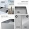 Vigo Tarragona Gothic Gray Concreto Stone 19 in. L x 14 in. W x 4 in. H Rectangular Vessel Bathroom Sink VG04067 - alternate 6