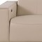 Homeroots 110" Beige Top Grain Leather Reclining Metal USB Sofa 720300 - alternate 6