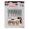 Perform Tool Nut Driver Chrome; Steel; Set Of 7 W8699 - alternate 3