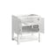 James Martin Vanities Breckenridge 30" Single Vanity, Bright White, w/ 3 CM Phantome Eclos Top 330-V30-BW-3PHT - alternate 7