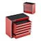 Vevor Tool Box 8.6-inch Portable Metal Tool Box with 5 Drawers Tool Organizer TBHG-905RD - alternate 1