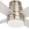 Afx Ross - 52in 4 Blade LED Ceiling Fan - Silver Finish - Remote Control Type RSSN524LDCSNSL-RC - alternate 4