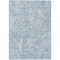 Homeroots 3' X 5' Sky Blue And Denim Blue Abstract Washable Indoor Outdoor Area Rug 588480 - alternate 8