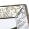 Homeroots 15" Square Vintage Style Wall Mounted Accent Mirror 484984 - alternate 4