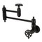 Kingston Brass Wall Mount Pot Filler Faucet, Matte Black KS3100RX - alternate 1