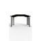Ghent 178''W x 105''H Preserve, Canopy Unit, Glass, Walnut Slat Wall, Anodized Silver Frame, Navy Awning PSV3FGSSILNVYWAL - alternate 5