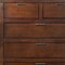 Homeroots 36" Brown Solid Wood Six Drawer Chest 524155 - alternate 7