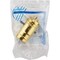Leviton Push-Button Medium Base Polished Gilt Lamp Socket 053-06098-0PG - alternate 2