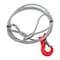 Mytee Products 3/8in x 8'Single Leg Wire Rope Sling w/Sliding Choker Hook for Rigging - 1.4 Ton SLWRS-388-CK - alternate 4