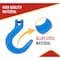 Mytee Products 5/8 in Grade100 Clevis Foundry Hook - WLL 8800 LBS Blue Clevis Hook for Towing, 4PK FH58-G100x4 - alternate 8