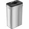 Hls Commercial 21 gal Rectangular Trash Can, Silver, Open Top, Stainless Steel, 10.25 in HLS21UOTTRS - alternate 1