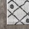 Jonathan Y Nokat Tribal Bohemian Ivory/Black 3 ft. x 5 ft. Indoor/Outdoor Area Rug SMB131D-3 - alternate 7