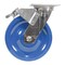 Vestil Solid Polyurethane Swivel With Total Brake Caster 8 In. x 2 In. 1400 lb Dark Blue CST-F-SS-8X2SP-SWTB - alternate 9