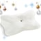 Simple Deluxe Cervical Pillow for Neck and Shoulder Support, Odorless for Pain Relief, Ergonomic Memory Foam Cont 3A88HKPILONECKQUEENWHT - alternate 1