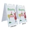 Signmission Margaritas & Daiquiris, A-Frame & 2 Decals Installed, Heavy-Duty Plastic Frame SBHD-D-2436-Margaritas & Daiquiris - alternate 5