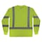 Ergodyne Hi-Vis Shirt, 2XL, Lime, Long Sleeve 22056 - alternate 1