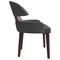 Leisuremod Ethos Collection Modern Wooden Dining Chair in Grey EDC50GR - alternate 7