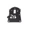 Komatsu GASKET, KOMATSU OEM 156352H1 156352H1 - alternate 2