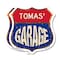 Signmission Tomas's Garage, 18 inch X 18 inch, Plastic Sign, 2PK SHI-P-2PACK-18-383-TOMAS - alternate 1
