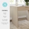Martha Stewart Kayden Home Office Modular Single-Drawer Desk in Light Natural w/Brushed Gold Hardware NAN-FY-23042-TB-LNT-GLD-MS - alternate 10