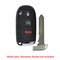 Aks Keys Dodge Jeep Smart Key Shell 4B RS-DODGE-02 - alternate 1