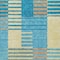Homeroots 5' X 8' Teal Blue Orange And Sky Blue Striped Washable Indoor Outdoor Area Rug 613176 - alternate 7