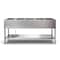 Koolmore Five Pan Open Well Electric Steam Table with Undershelf, 240V, . KM-OWS-5 - alternate 8