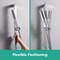 Hansgrohe Pulsify E Wallbar Set 100 3-Jet 24", 1.75 GPM in Brushed Nickel 24371821 - alternate 4