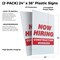Signmission Construction Workers, Plastic Signs Only 24 Inch x 36 Inch, Corrugated Plastic, 2PK CSB-2436-2PACK-CONSTRUCTION WORKERS - alternate 2