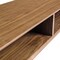 Homeroots 47" Brown and Black Wood And Metal Sled Coffee Table With Two Shelves 357531 - alternate 8