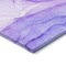 Homeroots 8' Purple Abstract Washable Non Skid Indoor Outdoor Runner Rug 559767 - alternate 9