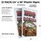 Signmission Barbecue Stuffed Potatoes, Plastic Signs Only 24 Inch x 36 Inch, Corrugated Plastic, 2PK CSB-2436-2PACK-Barbecue Stuffed Potatoes - alternate 2