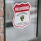 Signmission Bilingual No Loitering Shield Sign Polic, 4 inch X 4 inch, Vinyl Decal, 5PK SHI-D-5PACK-4-365 - alternate 6